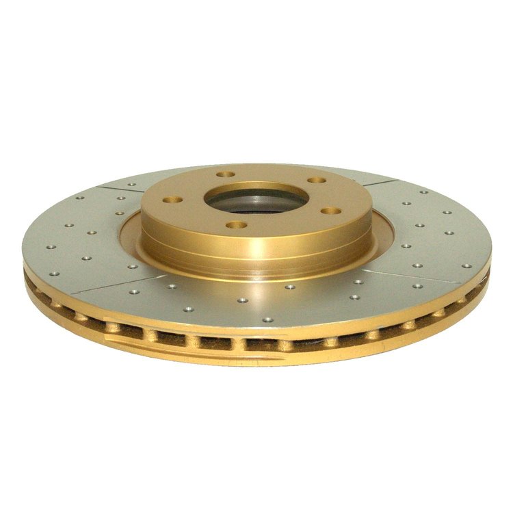 Street Series Drilled/Slotted Brake Disc, 06+ MazdaSpeed3