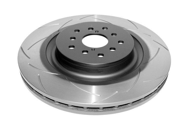 Street Series Front Slotted Rotor, 18-21 Subaru WRX STI (w/19in Wheels & 6 Piston Brembo Caliper)