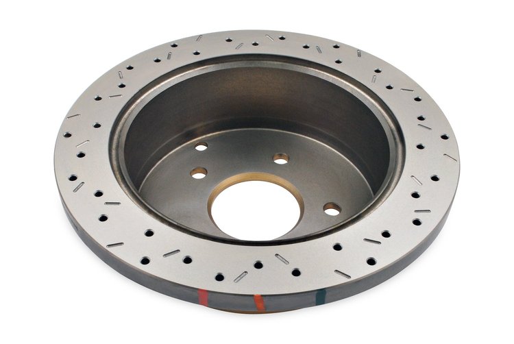 4000 Series Drilled/Slotted Brake Disc, 2004 Pontiac GTO