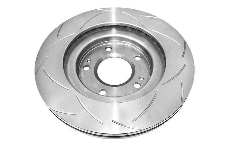 Street Series T2 Slot Brake Disc, 2012+ Mitsubishi Outlander