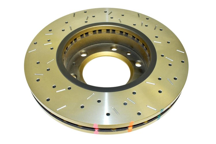 4000 Series Drilled/Slotted Brake Disc, 2010+ Ford Ranger