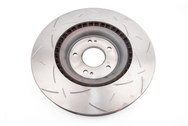 4000 Series T3 Slotted Brake Disc, 08+ EVO X