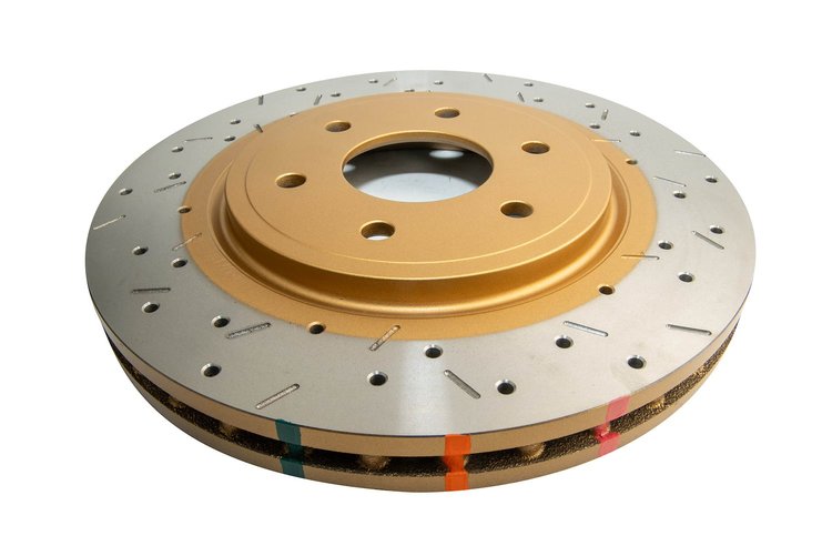 4000 Series Drilled/Slotted Brake Disc, 05-07 Nissan