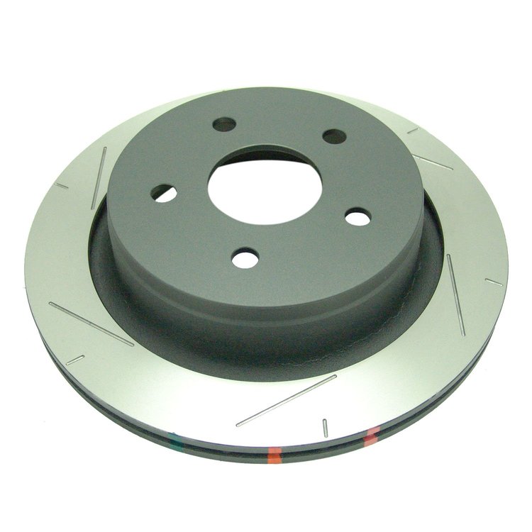 4000 Series T3 Slotted Brake Disc, 05-07 Dodge Durango / 02-07 Ram