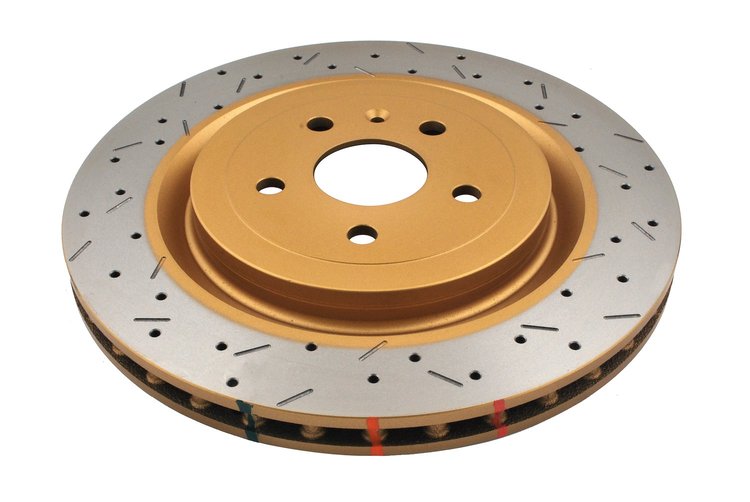 4000 Series Drilled/Slotted Brake Disc, 2010+ Camaro V8 SS