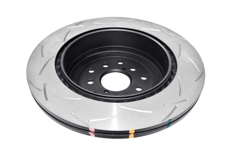 4000 Series T3 Slotted Brake Disc, 08-10 STi/2017 BRZ w/Perf. Pkg. Dual-Drilled