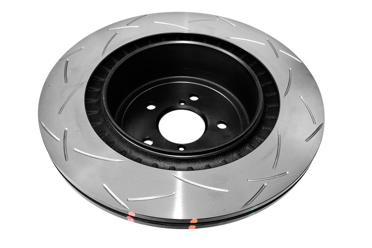 4000 Series T3 Slotted Brake Disc, 98-06 WRX Upgrade to STi Calipers w/ Standard 170mm Handbrake