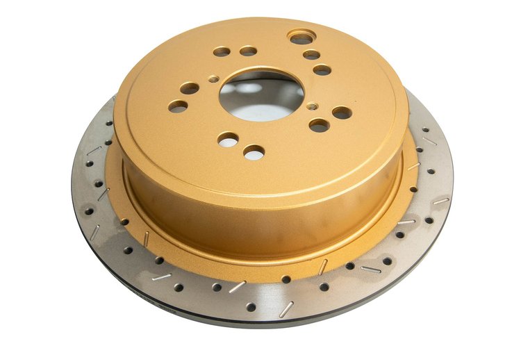 4000 Series Drilled/Slotted Brake Disc, 12+ Subaru/Scion BRZ/FR-S (AU Spec) 10 Lug Slot