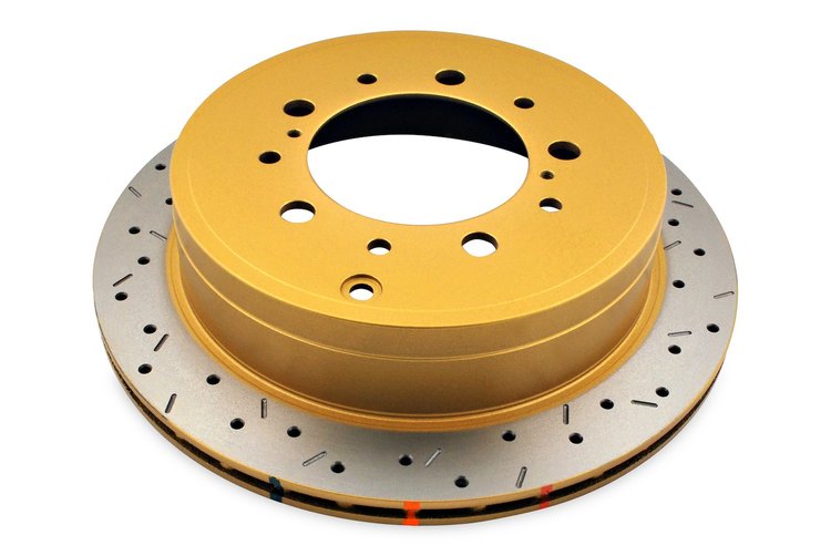 4000 Series Drilled/Slotted Brake Disc, 07+ Toyota LandCruiser 200 Series