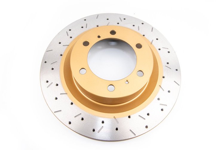 4000 Series Drilled/Slotted Brake Disc, 2012 Toyota 4Runner/11-12 FJ Cruiser