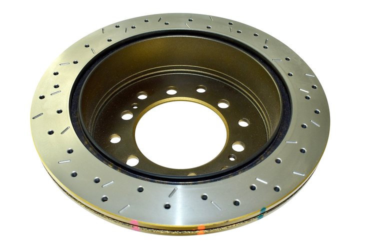 4000 Series Drilled/Slotted Brake Disc, 10+ Toyota 4Runner/FJ Cruiser