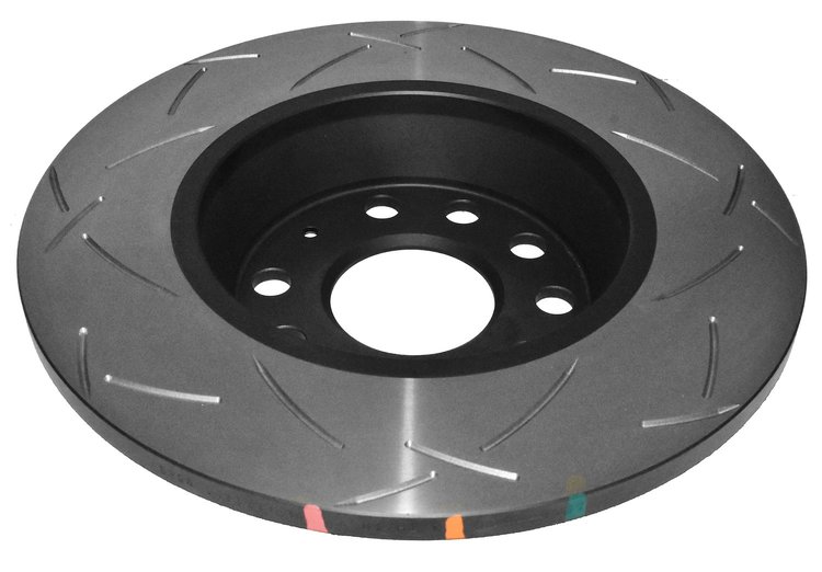 4000 Series T3 Slotted Brake Disc, 06-08 Audi A3/10/06-08 TT / 10/04-10 VW Golf (MK5)/3/05+ Passat