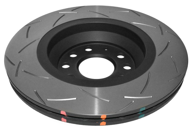 4000 Series T3 Slotted Brake Disc, 08-15 Skoda Superb (3T) 1.8 Turbo / 2.0TD 4WD
