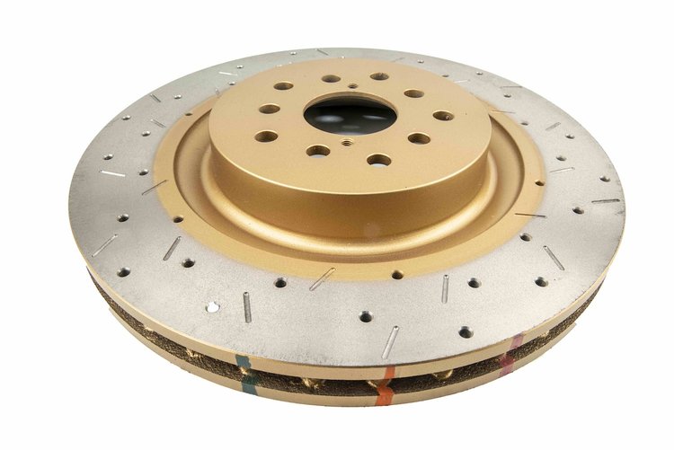 Front Drilled/Slotted 4000 Series Rotor, 2017+ Subaru STi