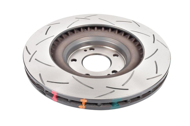 Front Slotted 4000 Series Rotor (Performance Package w/ 345mm Rotors), 2020+ Hyundai I30 N-Performance