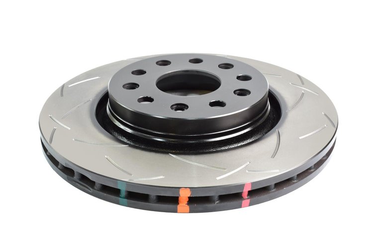 Front Slotted 4000 Series Rotor, 2018+ Jeep Wrangler JL 3.6L