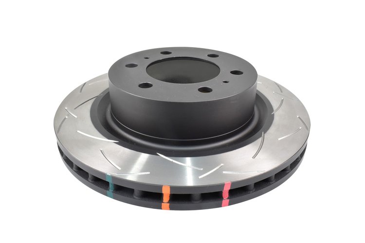 4000 Series Slotted Front Rotor, 2022+ Toyota Landcruiser (J300/J310), For 17in Wheels Only