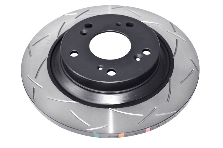 4000 Series T3 Slotted Brake Disc, 00-05 S2000