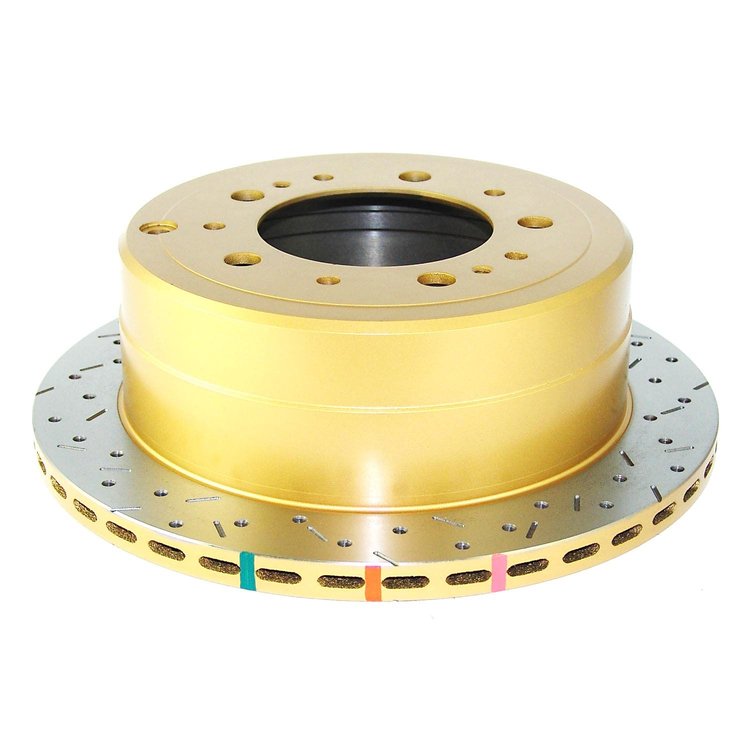 4000 Series Drilled/Slotted Brake Disc, 98-05 Lexus LX 470 / 98+ Toyota Landcruiser 100 Series