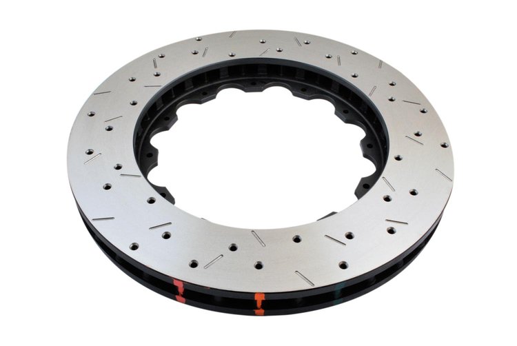5000 Series Drilled/Slotted Brake Disc Ring, 05-06 Holden VZ w/ AP Racing 6 Piston Calipers