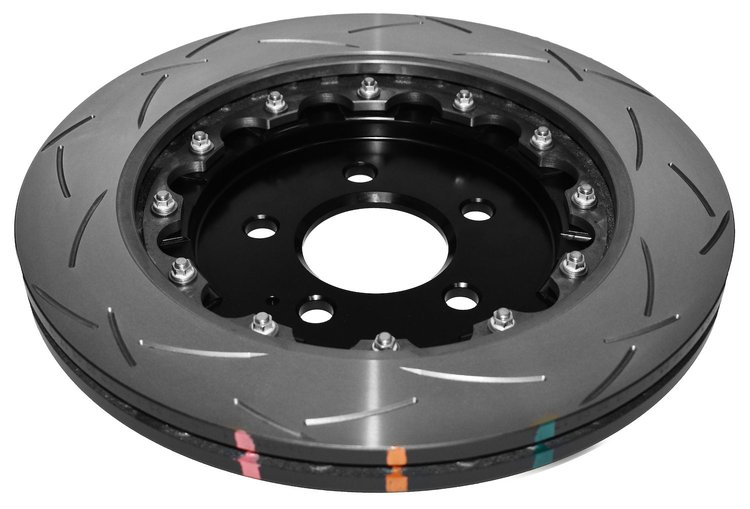 5000 Series T3 slotted Brake Disc, 15+ Ford Mustang 2.3L/5.0L