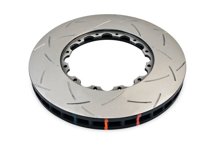 5000 Series T3 slotted Brake Disc Ring, 500 Series Slotted Replacement Rotor ONLY (w/ Replacement NAS Lock Nuts)
