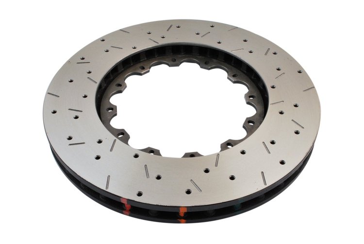 5000 Series Drilled/Slotted Brake Disc Ring, 2008+ Mitsubishi EVO 10