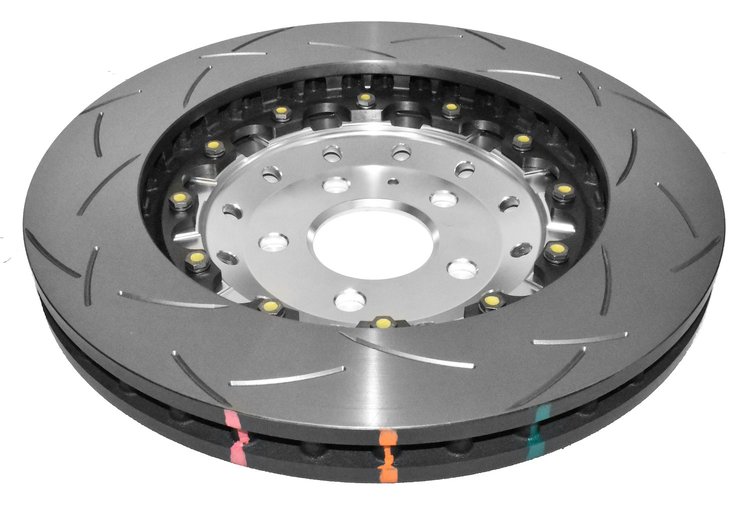 5000 Series T3 slotted Brake Disc, 11-13 BMW 1M (E82)