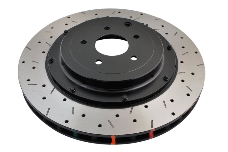 5000 Series Drilled/Slotted Brake Disc, 09+ Nissan GTR R-35