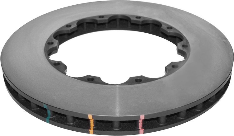 5000 Series T3 slotted Brake Disc Ring, 09-11 Nissan GTR R35