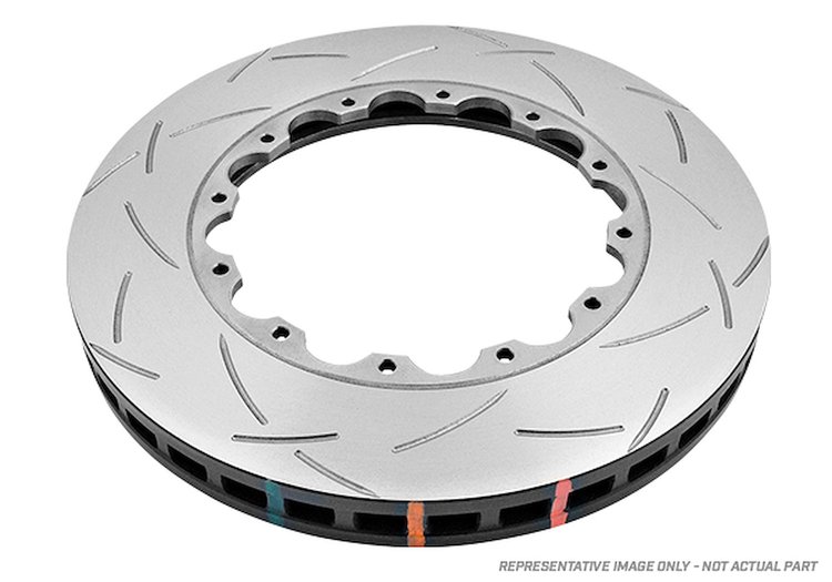5000 Series Replacement Rotor Ring (Alcon Setup) En-Shield Coated 396x34, 2014+ Nissan GTR Front