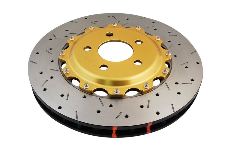 5000 Series Drilled/Slotted Brake Disc, 2010+ Camaro V8 SS
