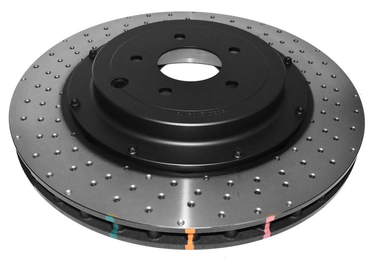 5000 Series Drilled/Dimpled Brake Disc, 12-19 Jeep Grand Cherokee SRT