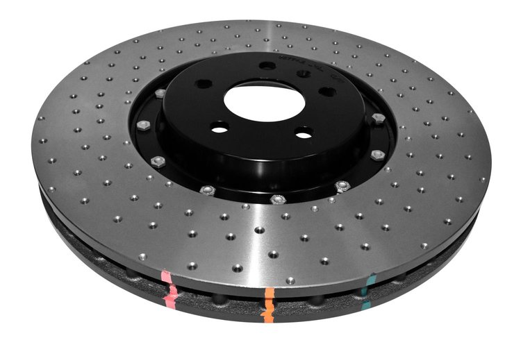 5000 Series Drilled/Dimpled Brake Disc, 14-17 Audi A8 Quattro