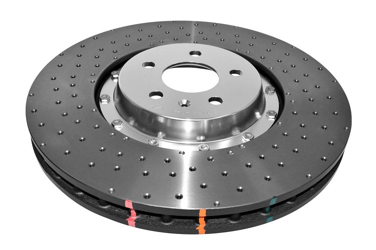 5000 Series Drilled/Dimpled Brake Disc, 14-17 Audi A8 Quattro