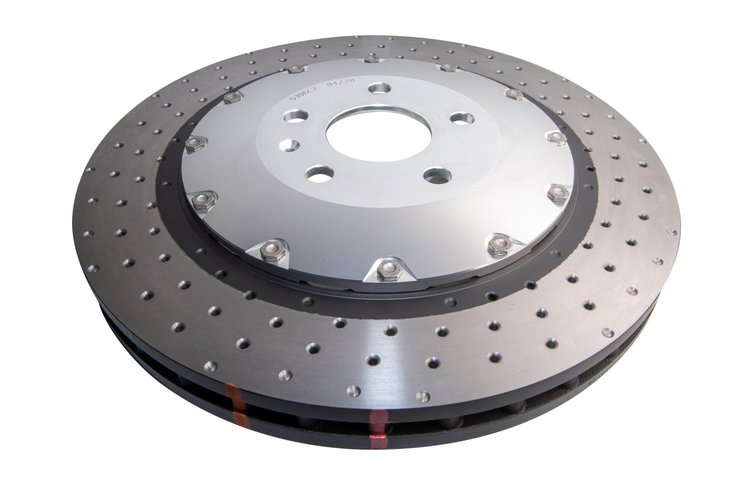 5000 Series Drilled & Slotted Front Rotor Ring, 2022 Audi RS3 T3
