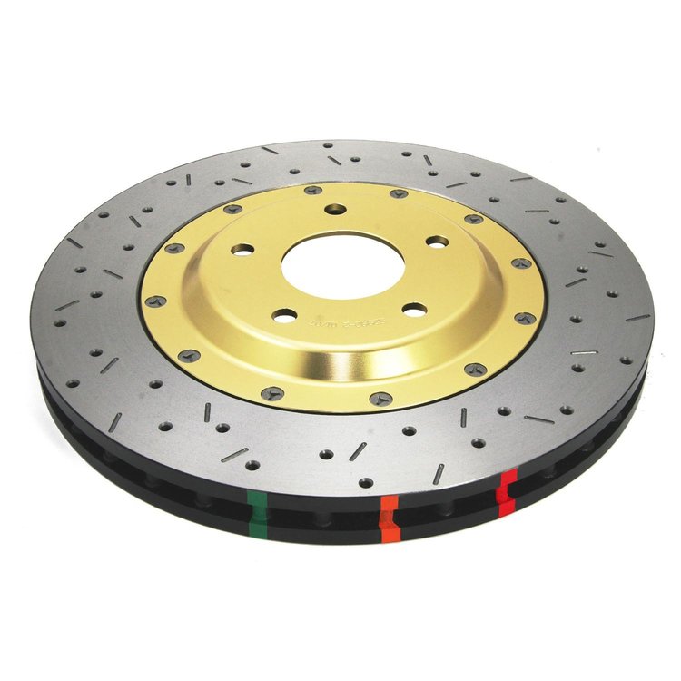 5000 Series Drilled/Slotted Brake Disc, 05-12 Corvette C6 w/Z06 pkg