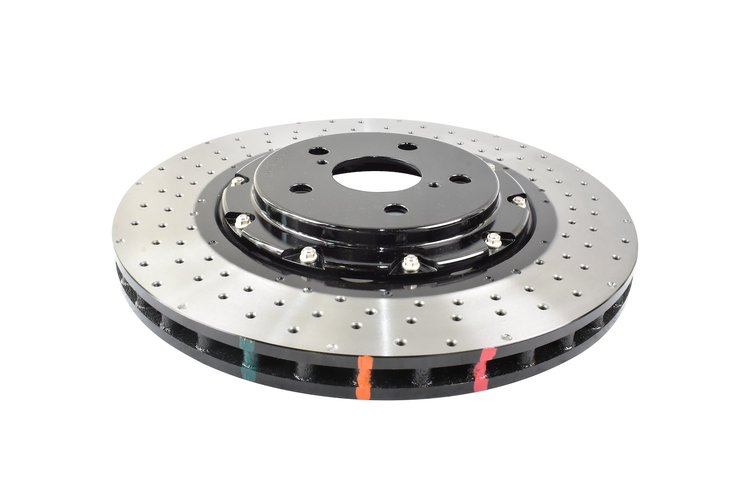 5000 Series Drilled Front Brake Rotor, 2021+ Toyota GR Yaris