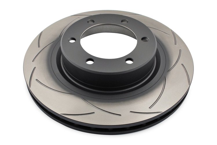 Street Series T2 Slot Brake Disc, 02-06 Mini Cooper
