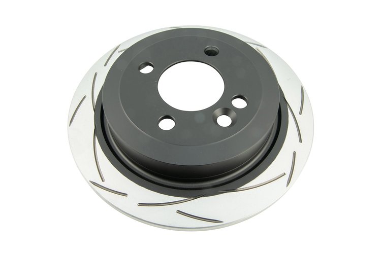 Street Series T2 Slot Brake Disc, 02-06 Mini Cooper
