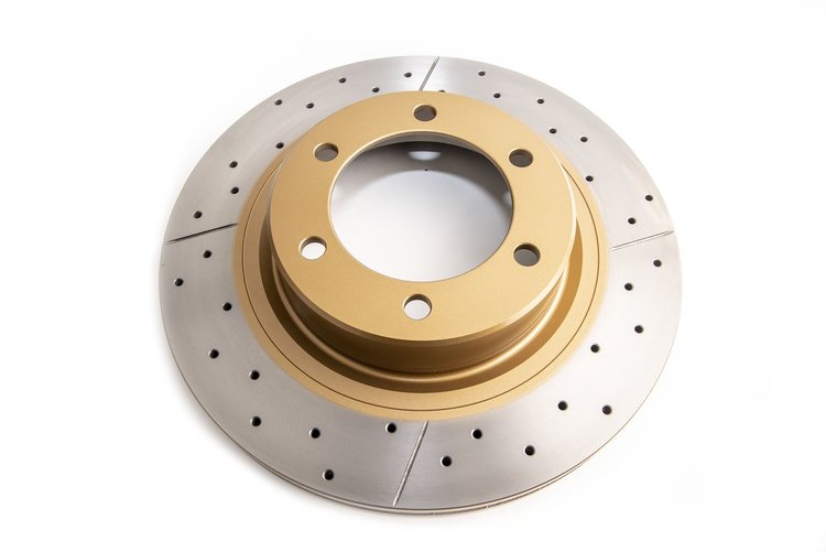 Street Series Drilled/Slotted Brake Disc, 05-06 Scion tC
