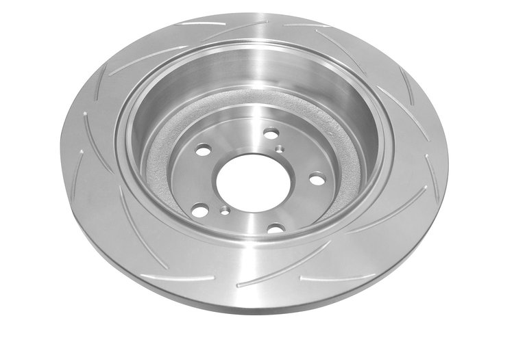 Street Series T2 Slot Brake Disc, 02-06 WRX / 98-07 Impreza 2.5L RS