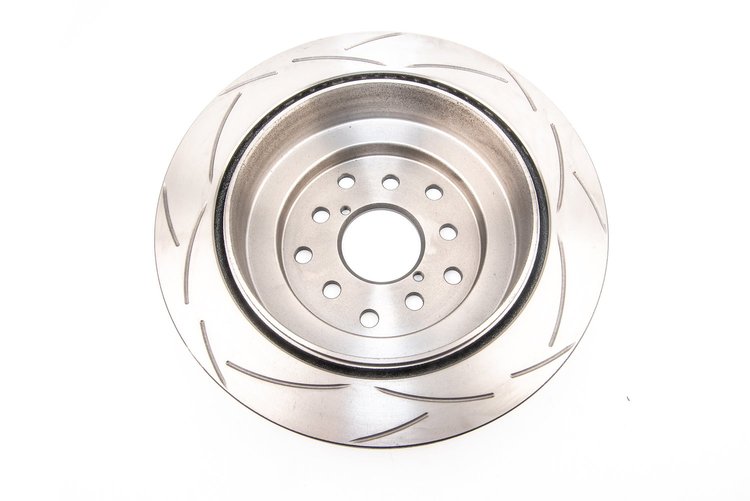 Street Series T2 Slot Brake Disc, 01-07 Subaru WRX STI 10 Hole