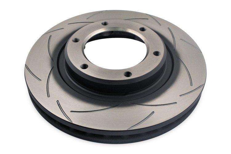 Street Series T2 Slot Brake Disc, 96-97 Lexus LX450 / 8/92+ Toyota Landcruiser 80 Series