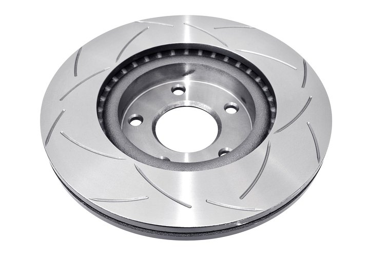 Street Series T2 Slot Brake Disc, 03-05 350Z / 03-04 G35 / 03-05 G35X