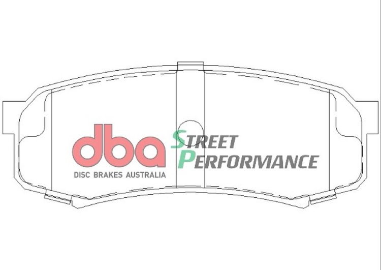 SD610 Performance Brake Pad Set, 03-09 Toyota 4Runner SD610