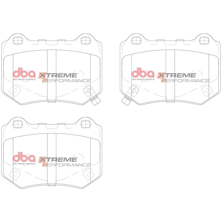 XP Performance Rear Brake Pads, 2017+ Subaru WRX STI (w/Brembo Calipers)