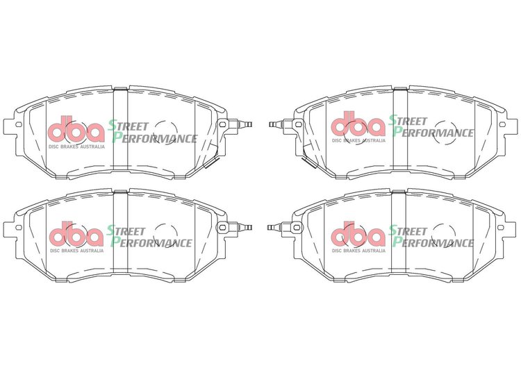 SP500 Front Brake Pads, 05-08 Subaru Legacy