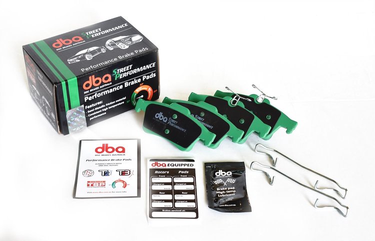 Street Performance Brake Pad Set, 10-14 Lotus Evora SP Performance