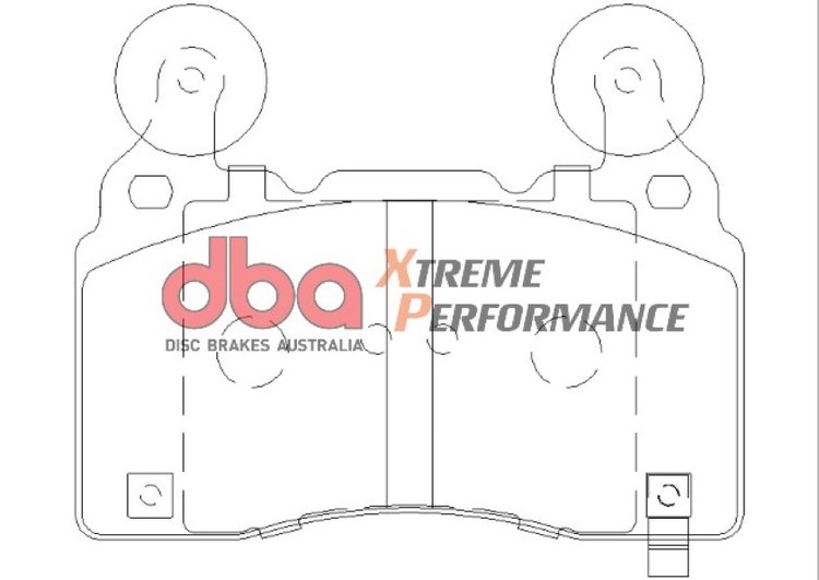 XP Performance Front Brake Pads, 12-18 Tesla S